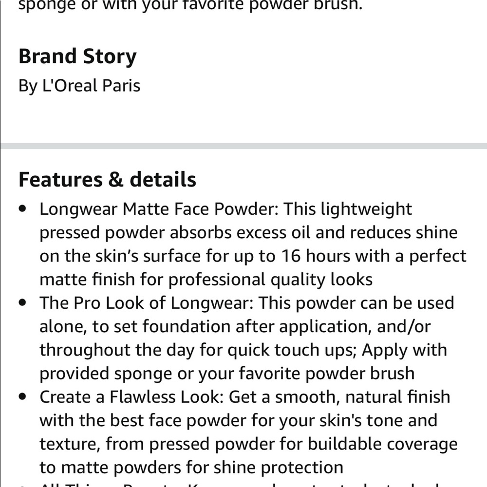 3/$40 💅🏼 NEW L’Oréal Infallible Pro-Matte Powder - Picture 6 of 9